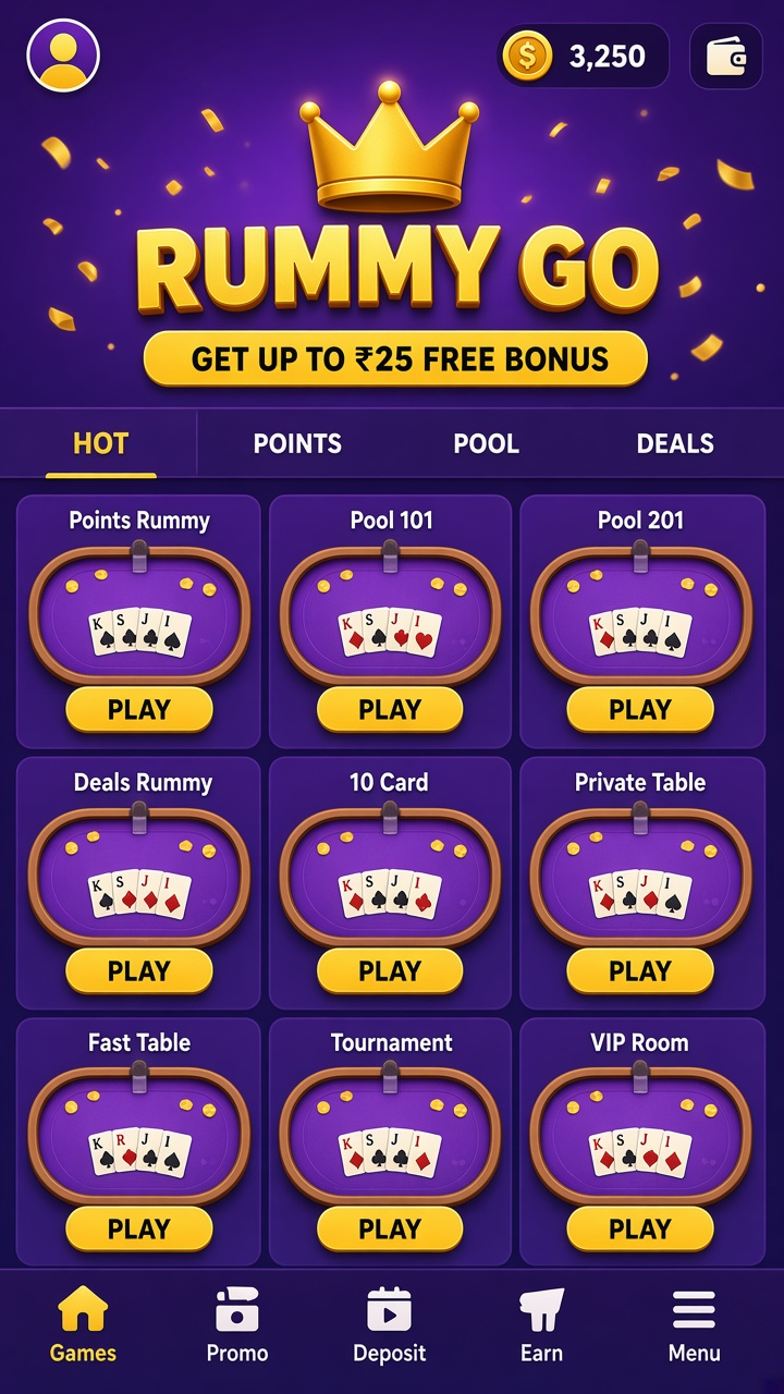 Rummy Go app screenshot 2