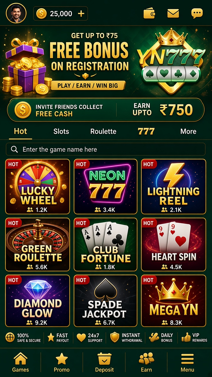 YN 777 app screenshot 2
