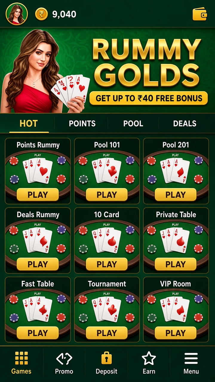Rummy Golds app screenshot 2
