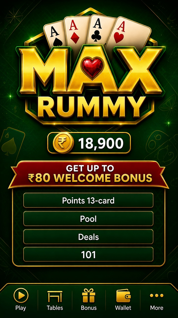 Max Rummy app screenshot 2