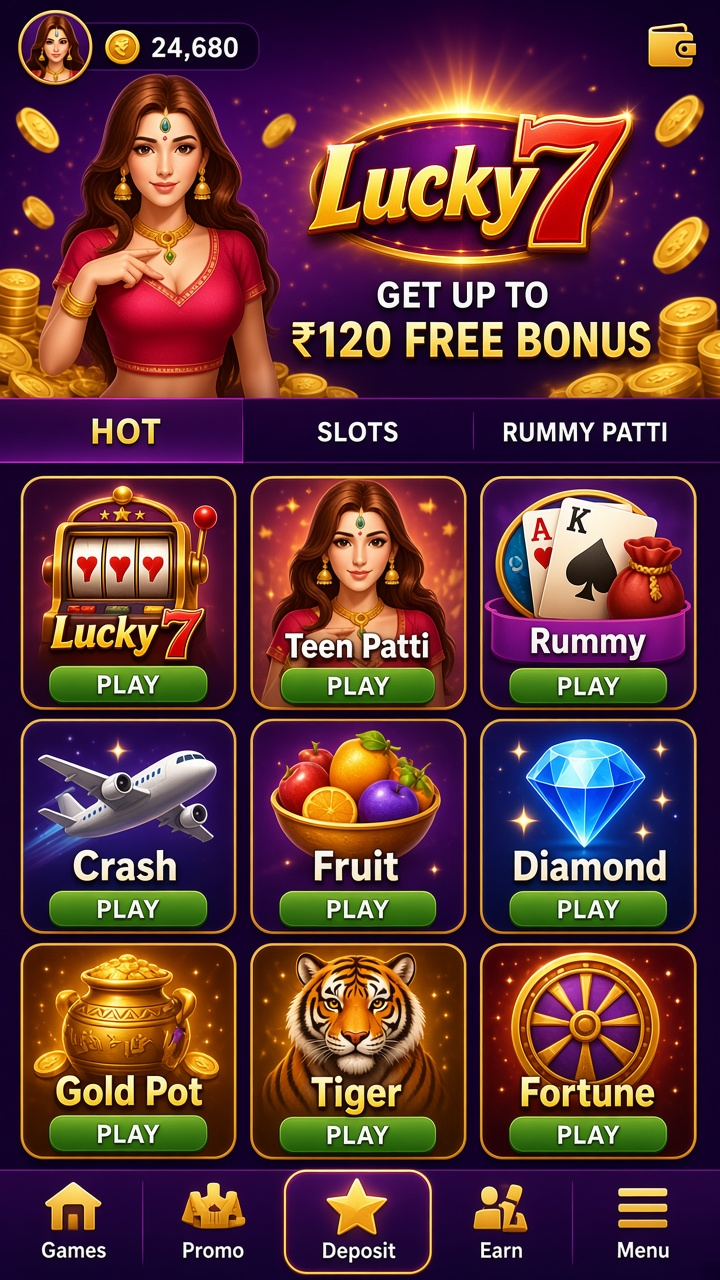 Lucky 7 app screenshot 2