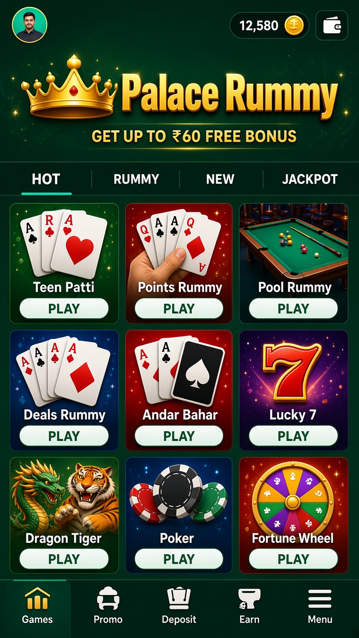 Palace Rummy app screenshot 2