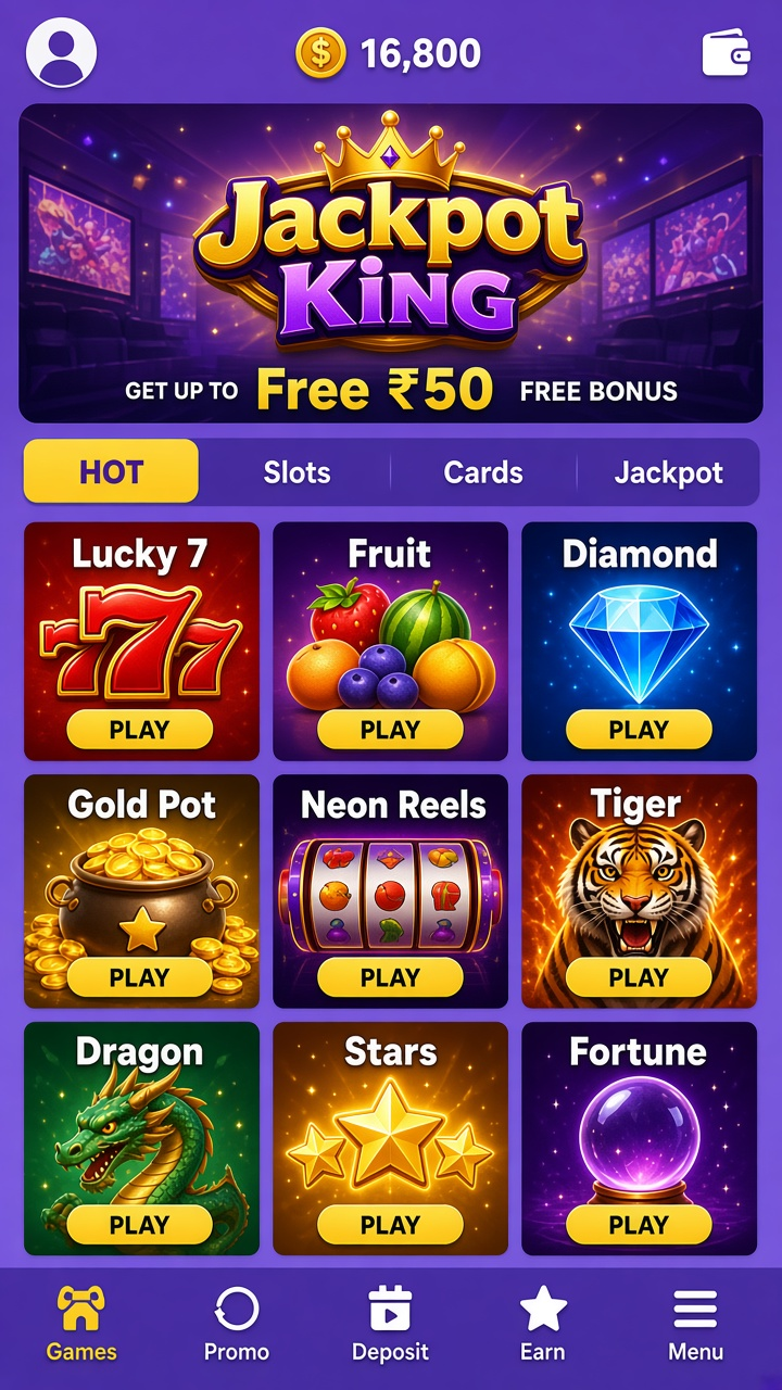 Jackpot King app screenshot 2