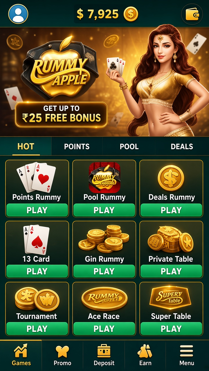 Rummy Apple app screenshot 2