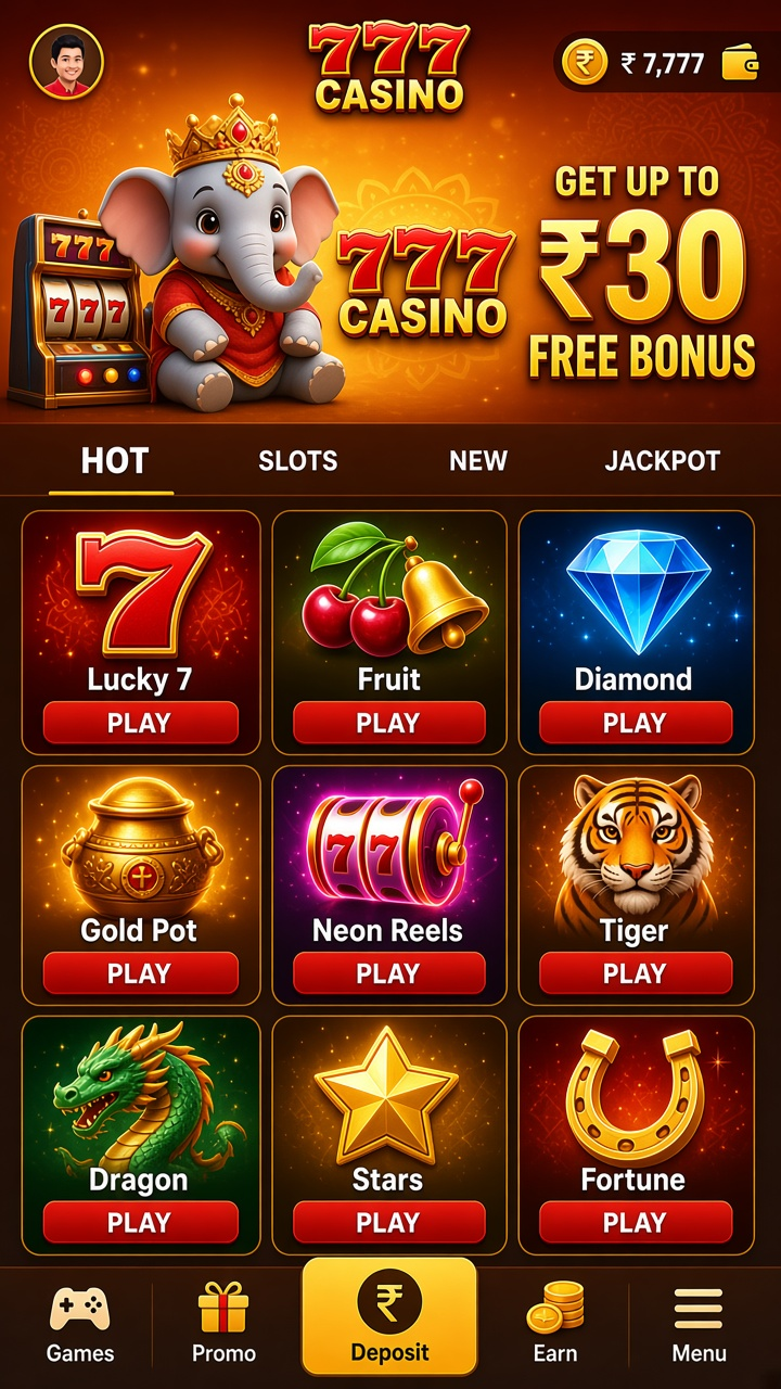 777 Casino app screenshot 2