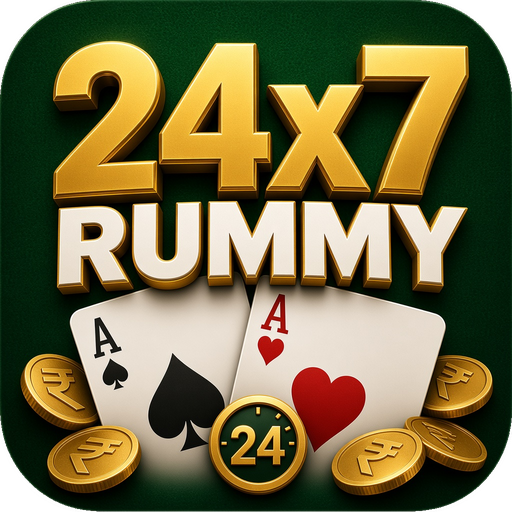 24x7 Rummy app icon