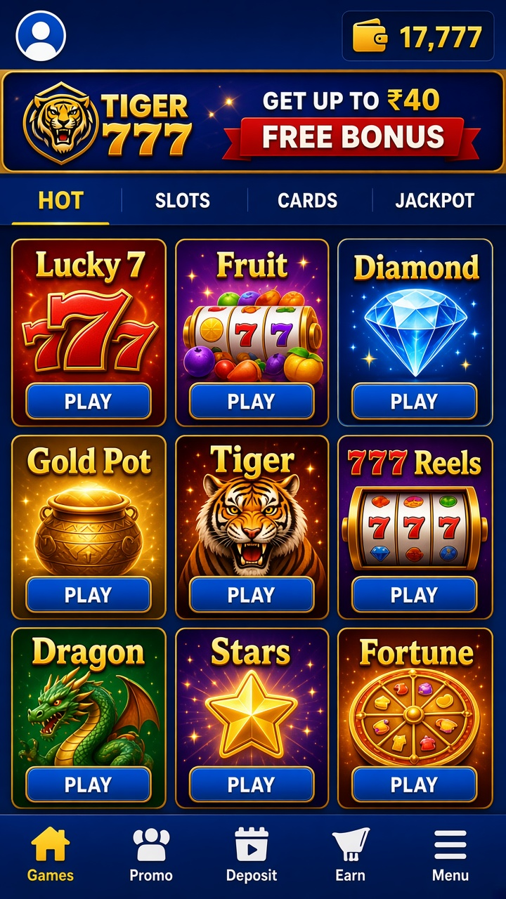 Tiger 777 app screenshot 2