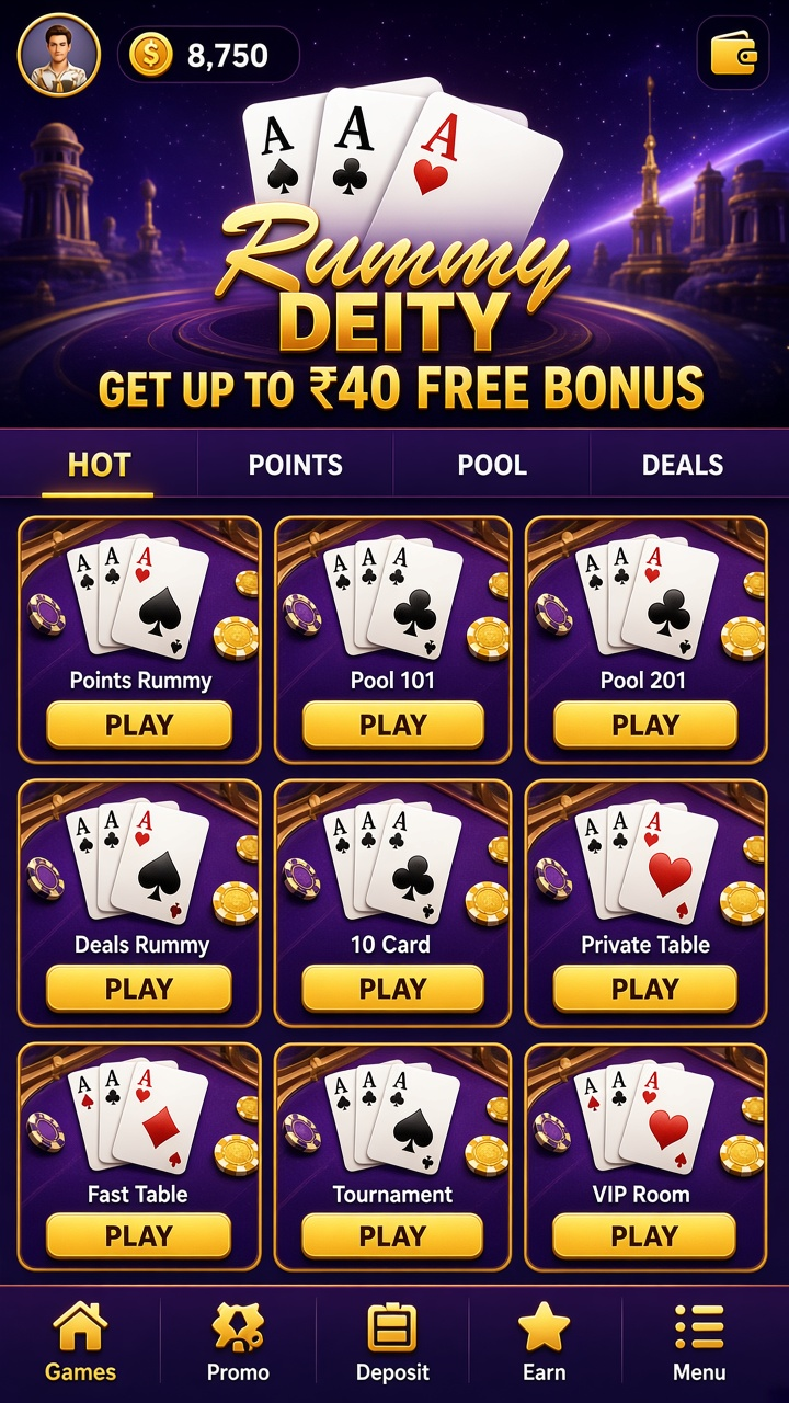 Rummy Deity app screenshot 2