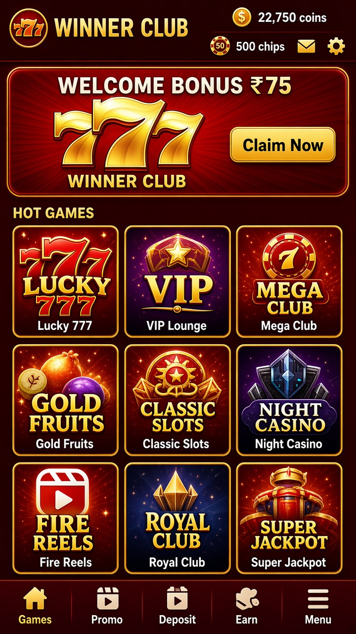 Winner Club app screenshot 2