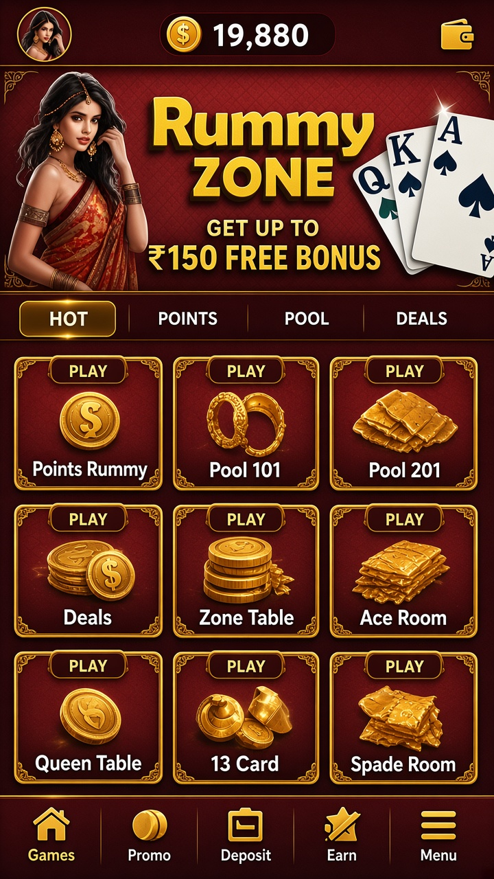 Rummy Zone app screenshot 2