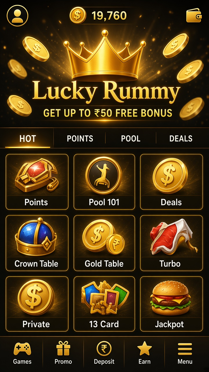 Lucky Rummy app screenshot 2