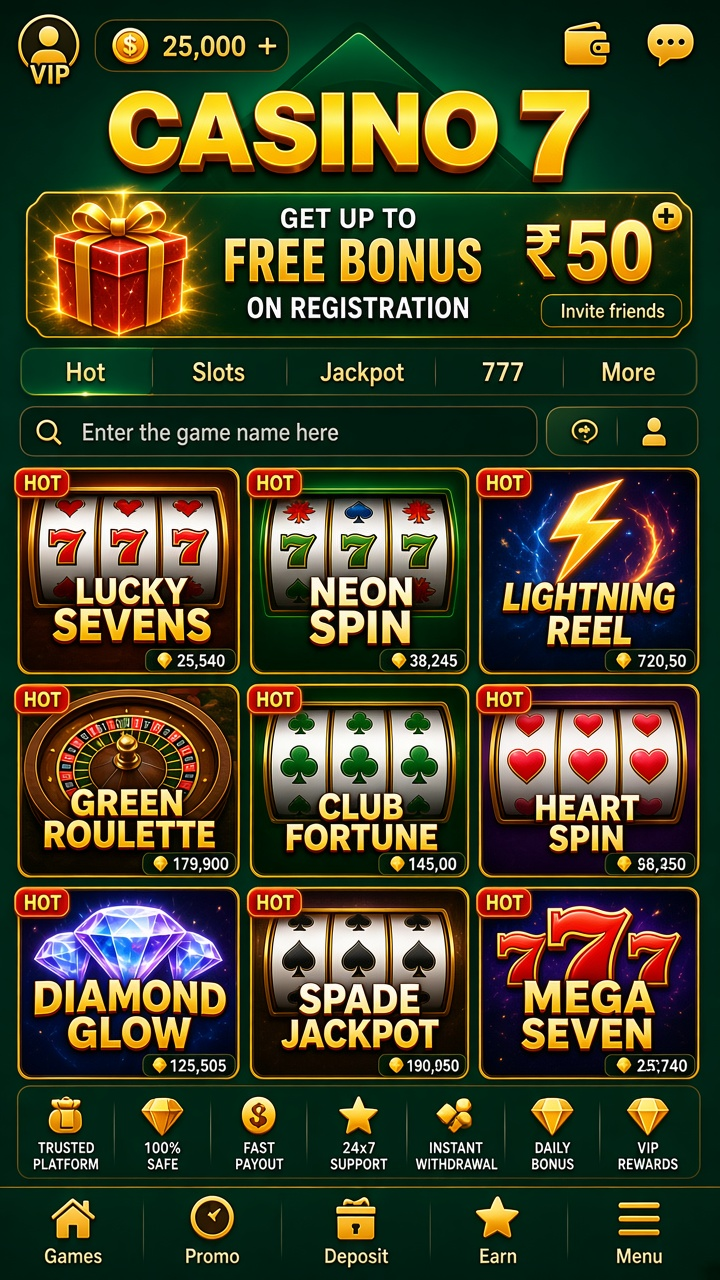 Casino 7 app screenshot 2