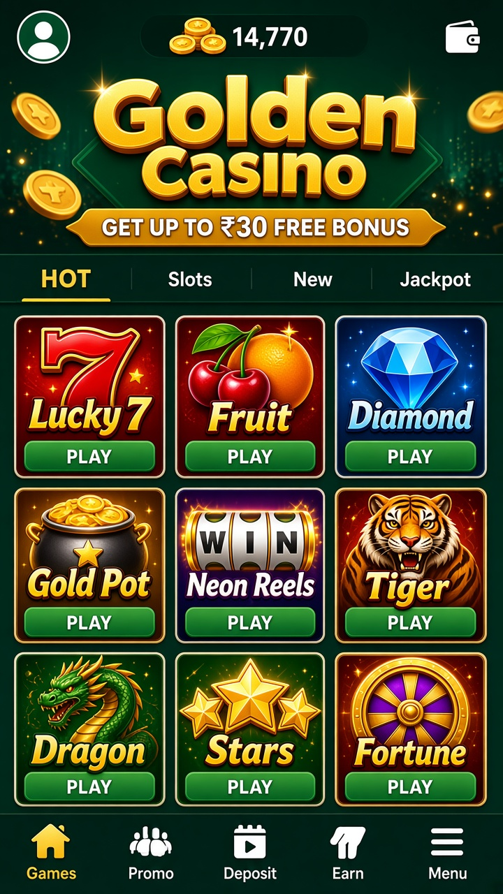 Golden Casino app screenshot 2