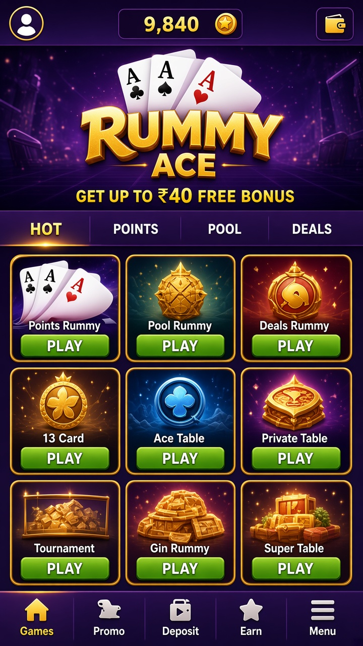 Rummy Ace app screenshot 2