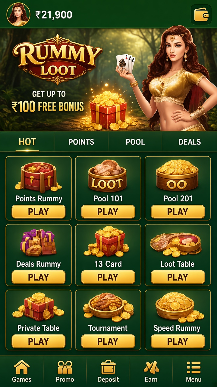 Rummy Loot app screenshot 2