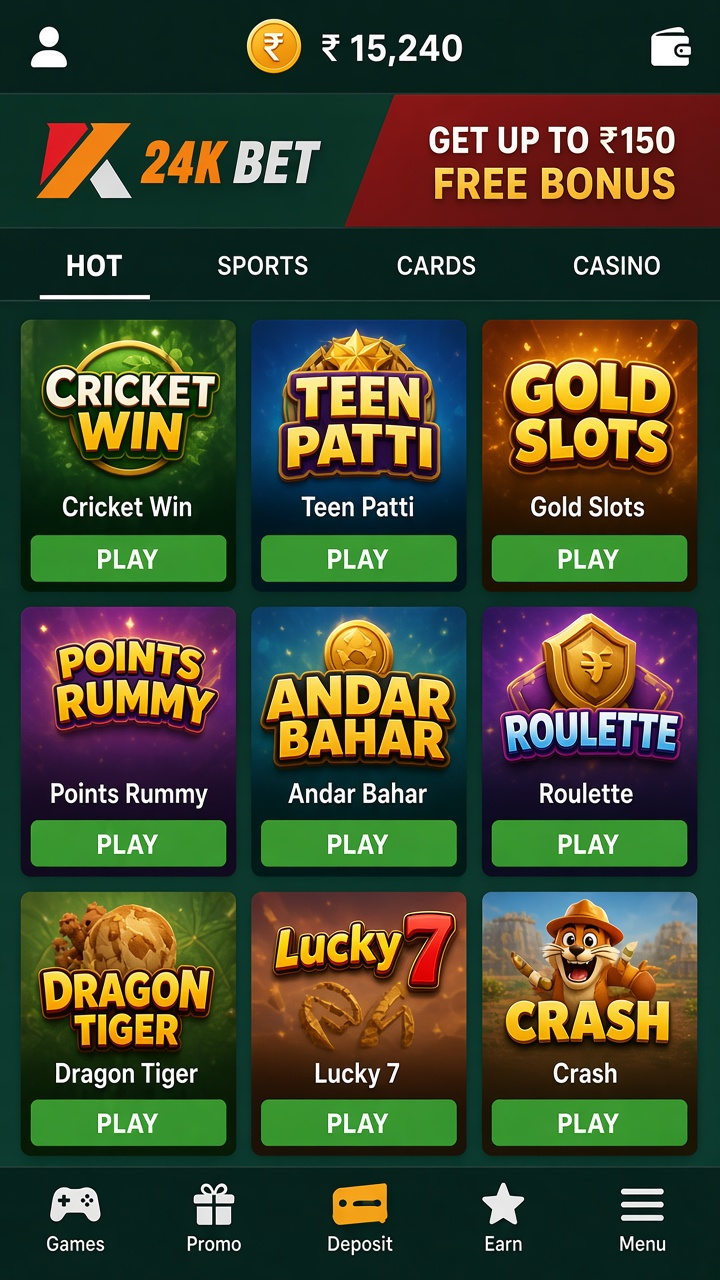 24K Bet app screenshot 2