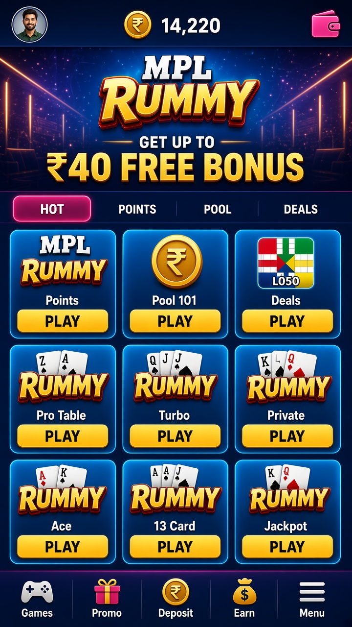 MPL Rummy app screenshot 2